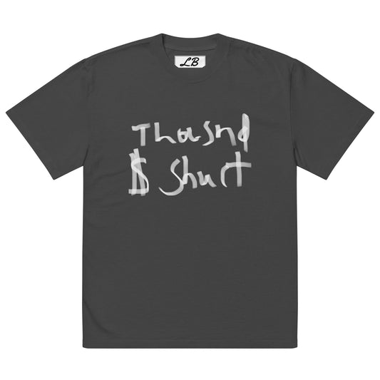 Oversized faded Thusnd $ Shurt